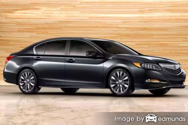 Insurance quote for Acura RLX in Lincoln