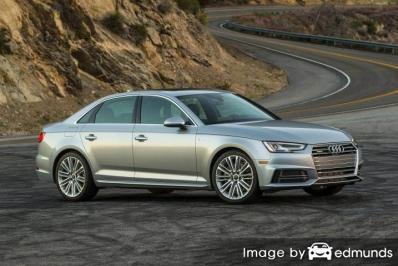 Insurance rates Audi A4 in Lincoln