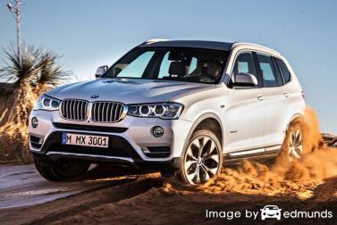 Insurance rates BMW X3 in Lincoln