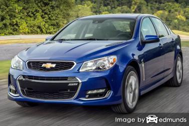 Insurance rates Chevy SS in Lincoln