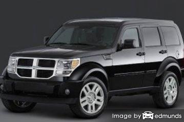 Insurance rates Dodge Nitro in Lincoln