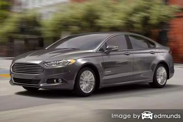 Insurance rates Ford Fusion Hybrid in Lincoln