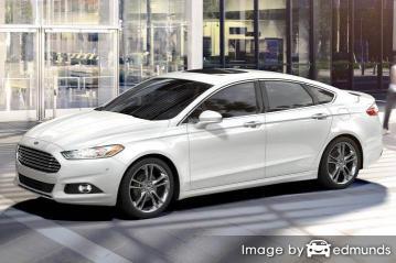 Insurance rates Ford Fusion in Lincoln
