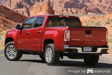 Insurance quote for GMC Canyon in Lincoln