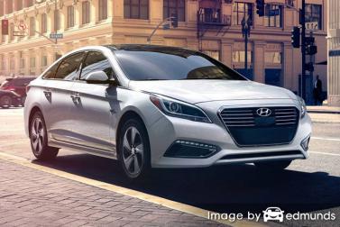 Insurance rates Hyundai Sonata Hybrid in Lincoln
