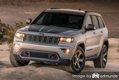 Insurance rates Jeep Grand Cherokee in Lincoln