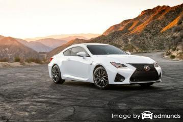 Insurance rates Lexus RC F in Lincoln