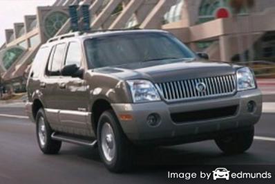 Insurance rates Mercury Mountaineer in Lincoln