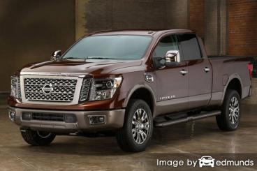 Insurance rates Nissan Titan in Lincoln