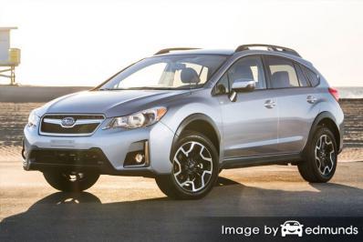 Insurance rates Subaru Crosstrek in Lincoln