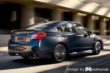 Insurance rates Subaru WRX in Lincoln